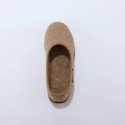 Sloffen|Sloffen<Blancheporte Pantoffels in ballerinamodel Airplum®, Airflex™-zolen taupe