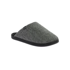 Schoenen|Schoenen Heren<Dim Pantoffels met visgraatmotief donkergrijs
