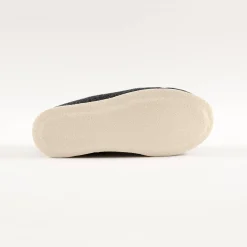 Schoenen|Schoenen Heren<Blancheporte Pantoffels met wolvoering en stille viltzool grijs