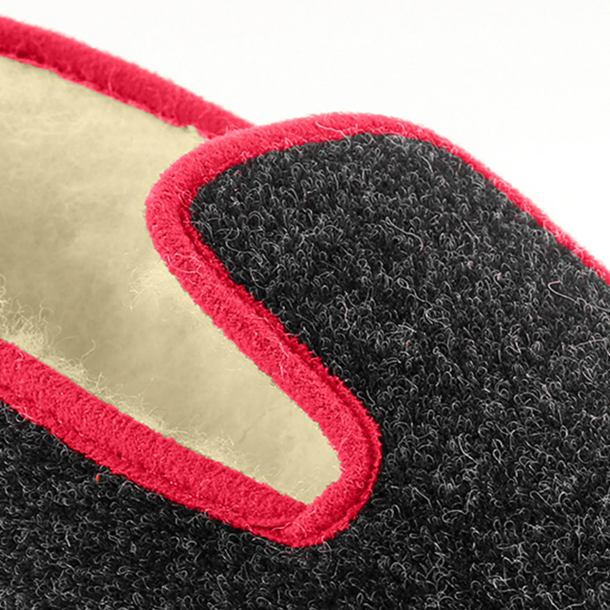 Schoenen|Schoenen Heren<Blancheporte Pantoffels met wolvoering en stille viltzool grijs