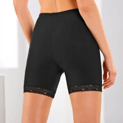 Body En Panty<Blancheporte Pantybroekje in katoen en kant - set van 2 zwart