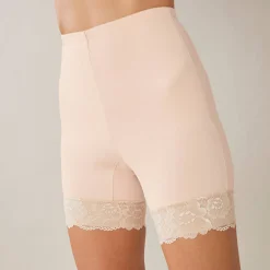Feestelijke Lingerie|Body En Panty<Blancheporte Pantybroekje in microvezel en kant - modellerend huidkleur