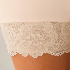 Feestelijke Lingerie|Body En Panty<Blancheporte Pantybroekje in microvezel en kant - modellerend huidkleur