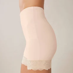 Feestelijke Lingerie|Body En Panty<Blancheporte Pantybroekje in microvezel en kant - modellerend huidkleur