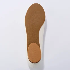 Ballerina's|Schoenen<Blancheporte Platte ballerina's crème