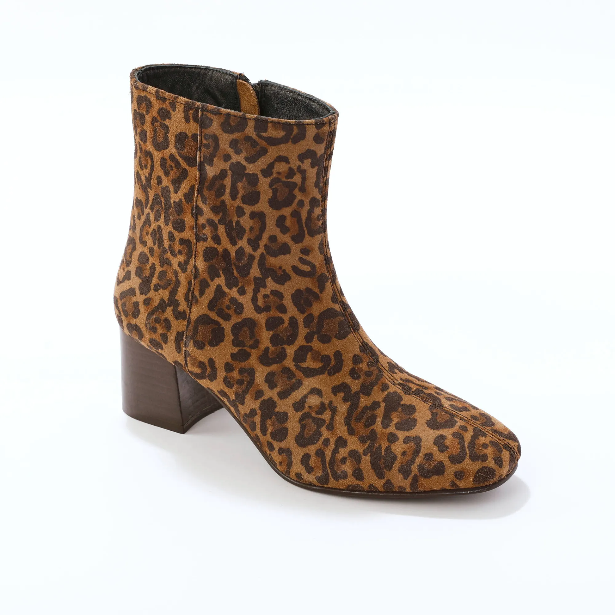 Feestelijke Schoenen|Bottines En Boots<Blancheporte Platte ballerina's in microvezel bruin / zwart