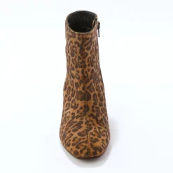 Feestelijke Schoenen|Bottines En Boots<Blancheporte Platte ballerina's in microvezel bruin / zwart