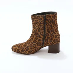 Feestelijke Schoenen|Bottines En Boots<Blancheporte Platte ballerina's in microvezel bruin / zwart