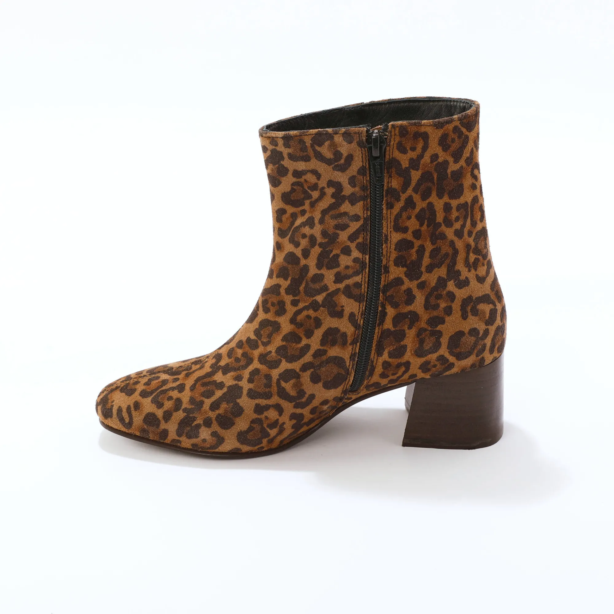 Feestelijke Schoenen|Bottines En Boots<Blancheporte Platte ballerina's in microvezel bruin / zwart