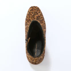 Feestelijke Schoenen|Bottines En Boots<Blancheporte Platte ballerina's in microvezel bruin / zwart