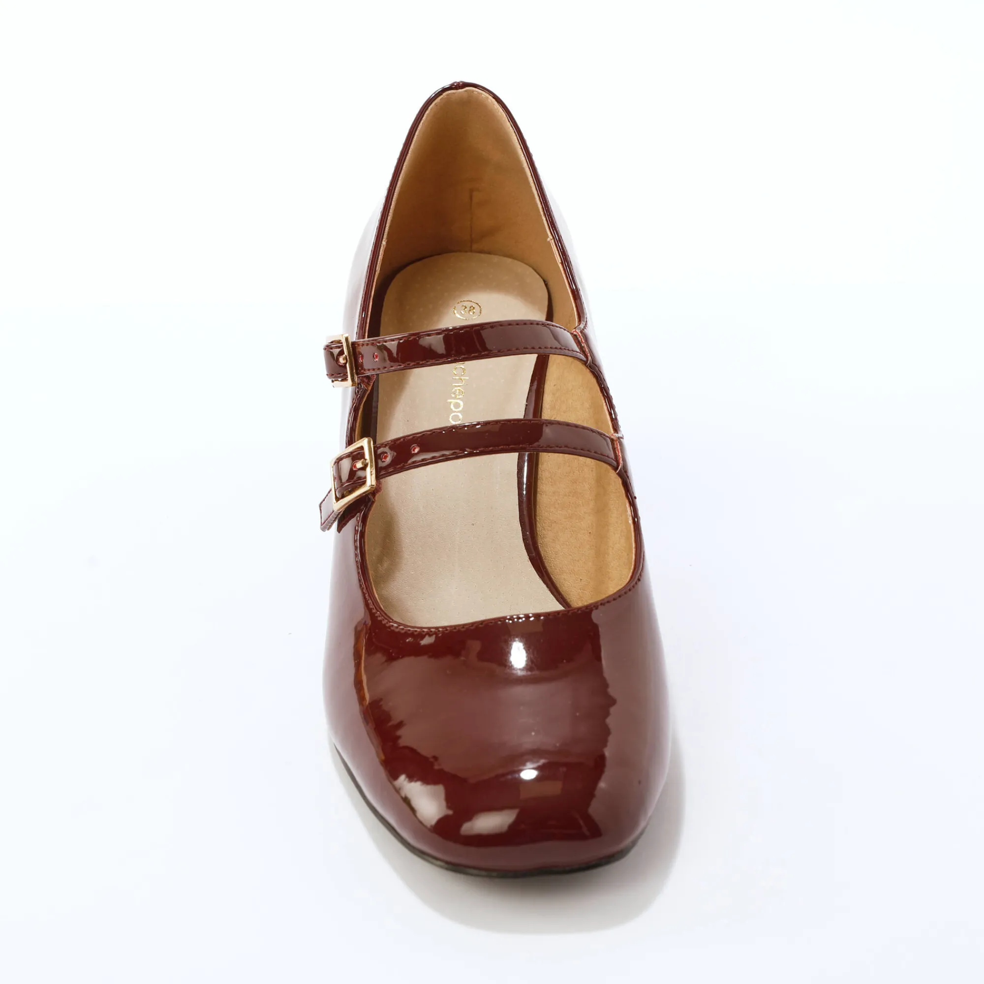 Feestelijke Schoenen|Ballerina's<Blancheporte Platte ballerina's in microvezel bordeaux