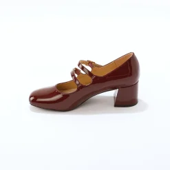 Feestelijke Schoenen|Ballerina's<Blancheporte Platte ballerina's in microvezel bordeaux