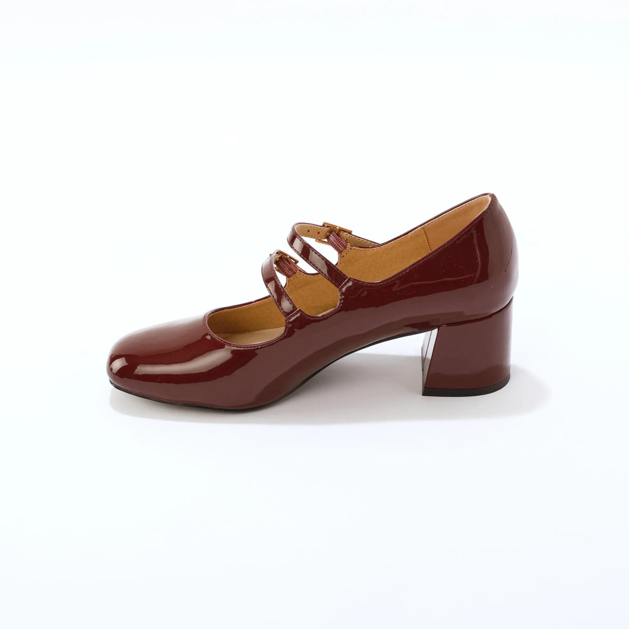 Feestelijke Schoenen|Ballerina's<Blancheporte Platte ballerina's in microvezel bordeaux