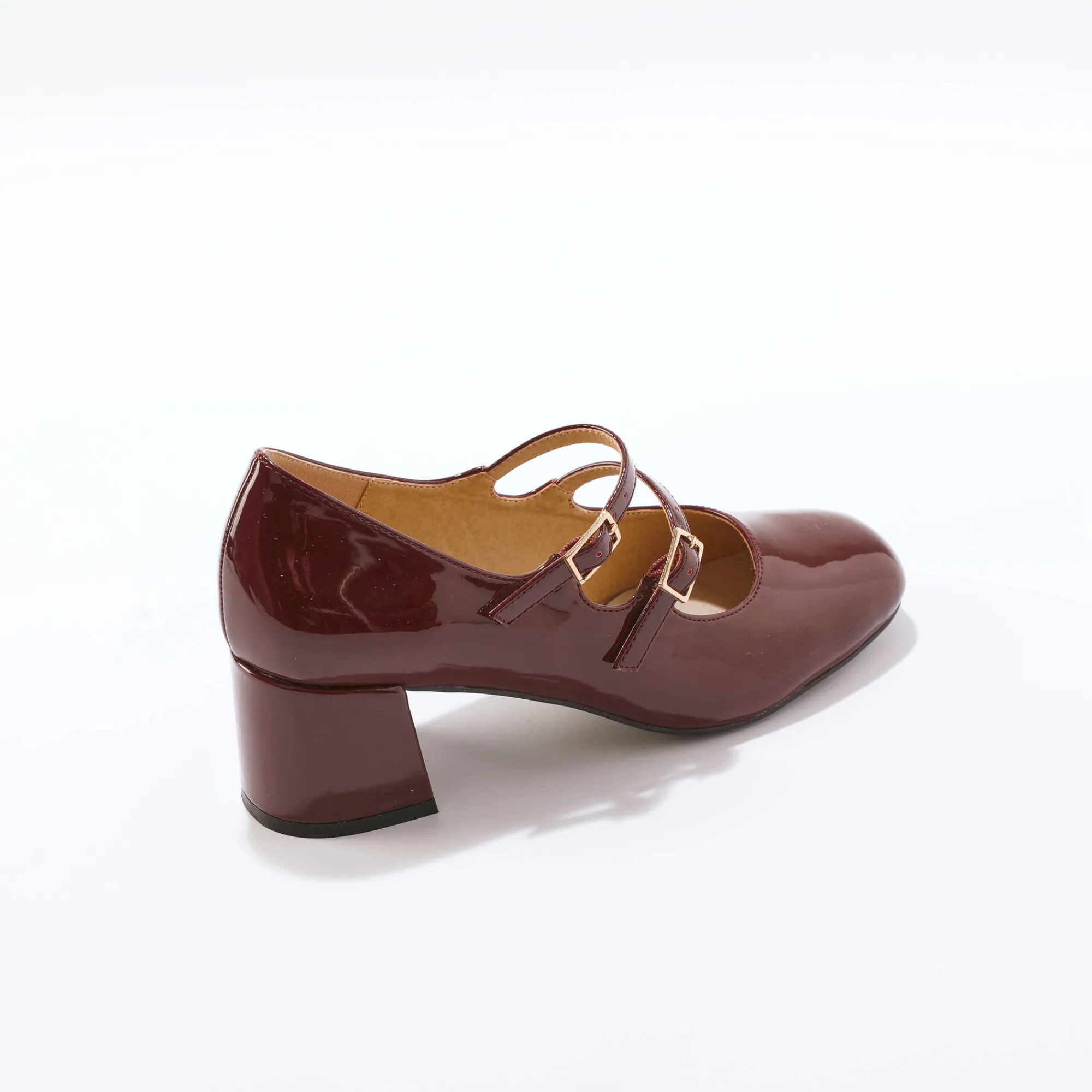 Feestelijke Schoenen|Ballerina's<Blancheporte Platte ballerina's in microvezel bordeaux
