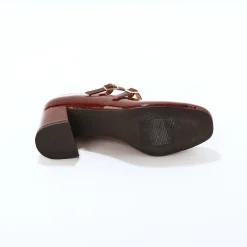 Feestelijke Schoenen|Ballerina's<Blancheporte Platte ballerina's in microvezel bordeaux