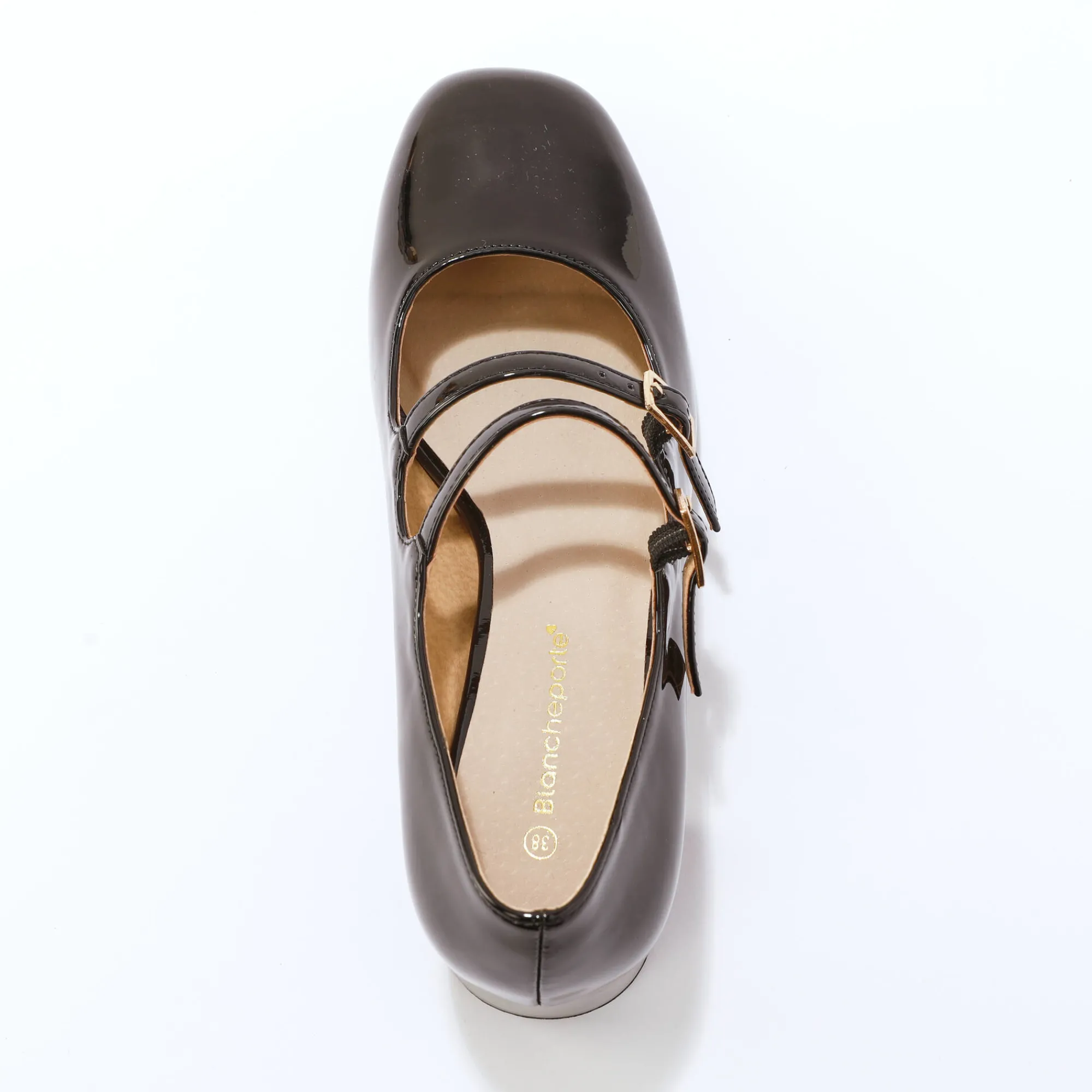 Feestelijke Schoenen|Ballerina's<Blancheporte Platte ballerina's in microvezel zwart