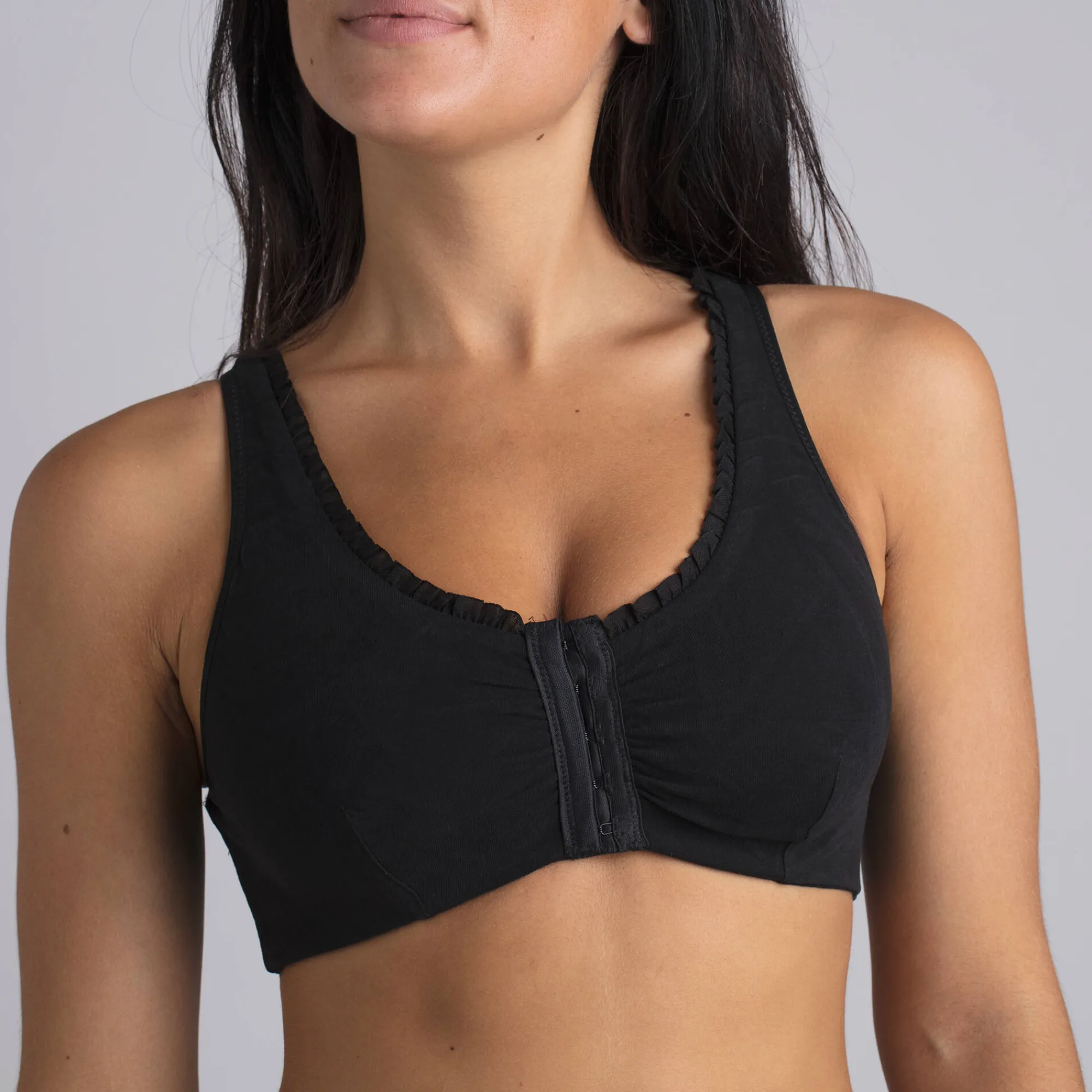 Beha<Coeur de Lys Postoperative brassièrebeha zonder beugels - sluiting voor zwart