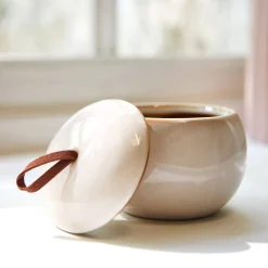 Decoratieartikel<Blancheporte Pot in keramiek beige