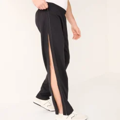 Broek<Blancheporte Praktische joggingbroek, ritsen opzij zwart