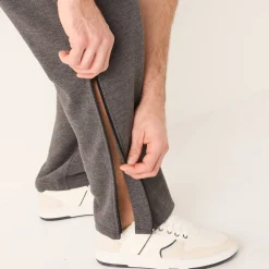 Broek<Blancheporte Praktische joggingbroek, ritsen opzij antraciet