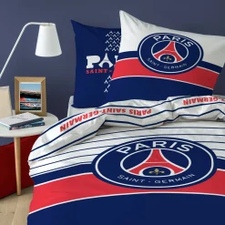 Bedlinnenset Kids|Delige Bedlinnenset<PSG katoenen beddengoed set marine