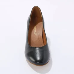 Feestelijke Schoenen|Pumps<Blancheporte Pumps in glad leer met ronde neus zwart