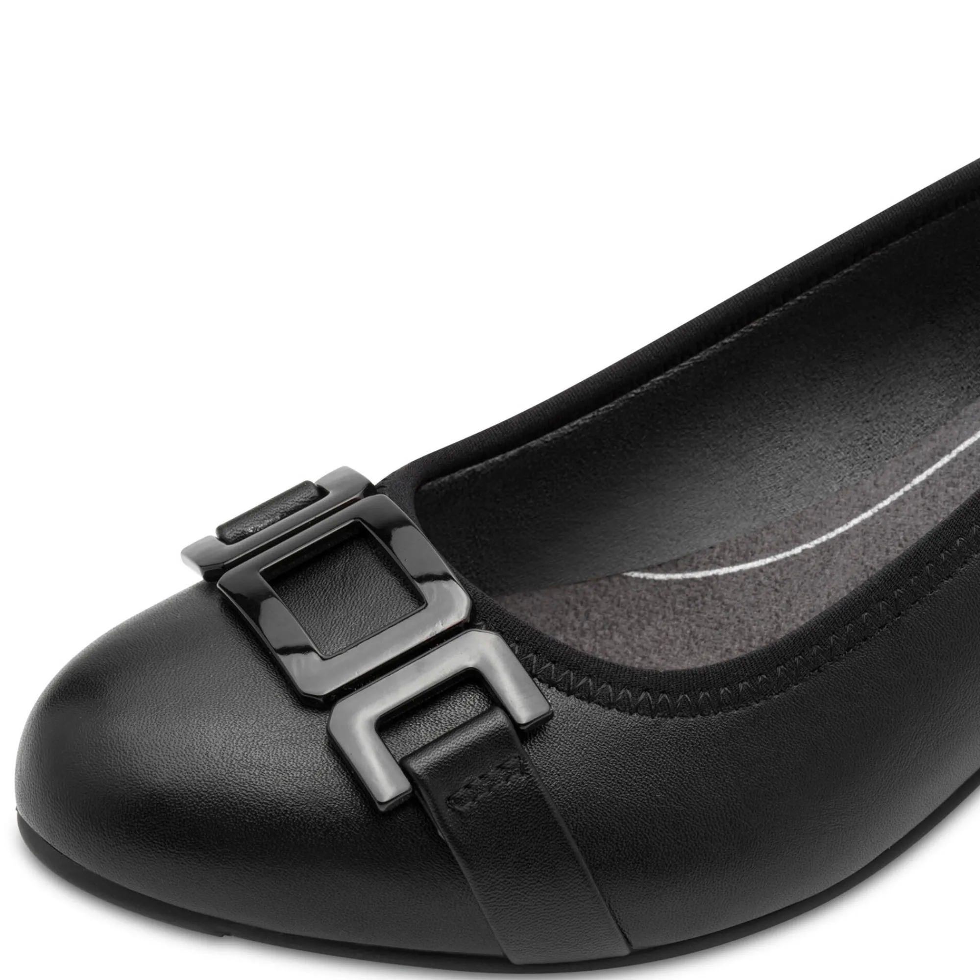 Pumps|Schoenen<Jana Pumps met afgeronde tip zwart
