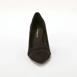 Feestelijke Schoenen|Pumps<Blancheporte Pumps met naaldhakken en nettricot zwart
