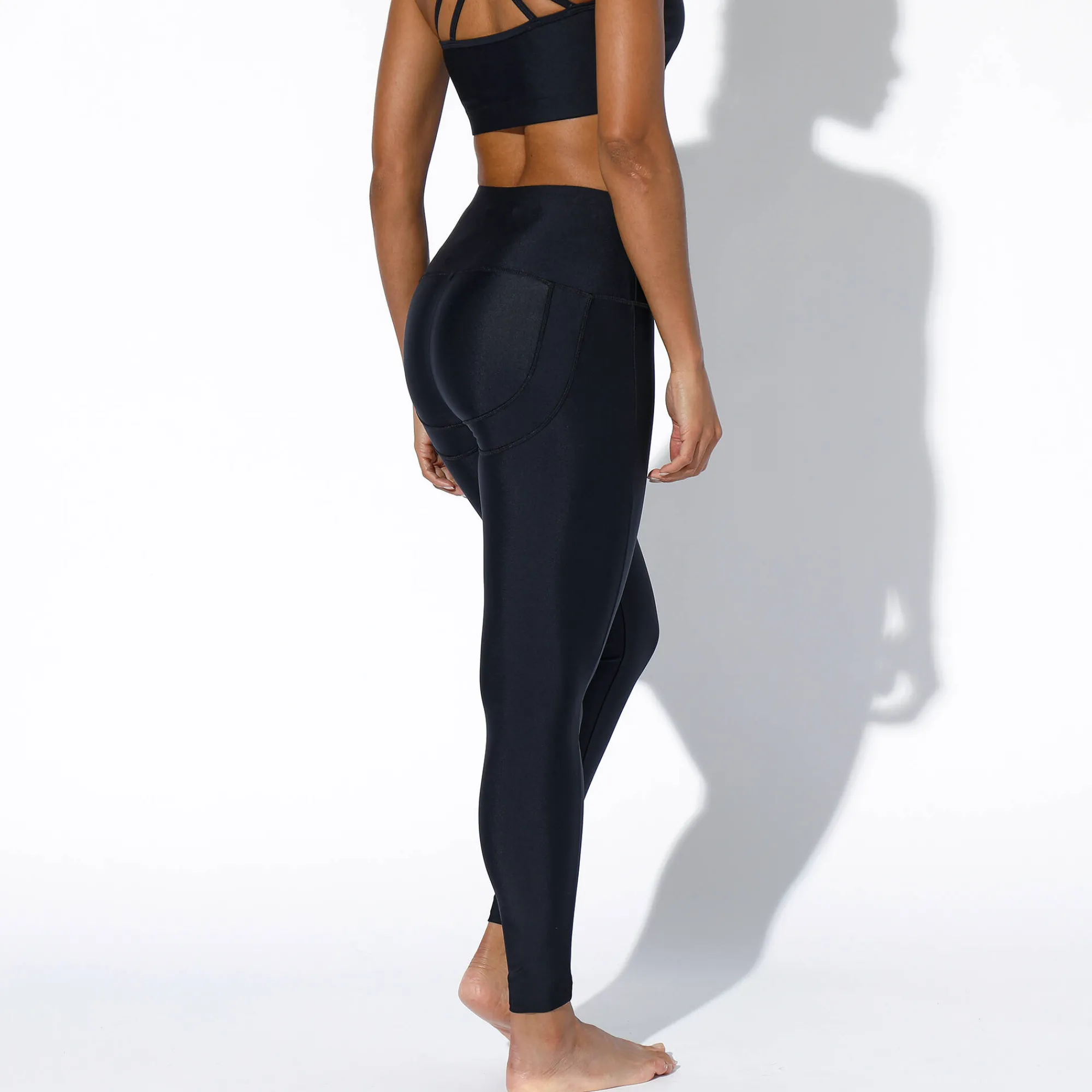 Body En Panty<Blancheporte Push-up legging met hoge taille zwart