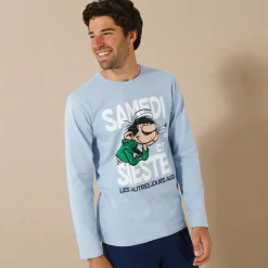 Pyjama En Kamerjas<Blancheporte Pyjama Gaston Lagaffe® jeansblauw / marine