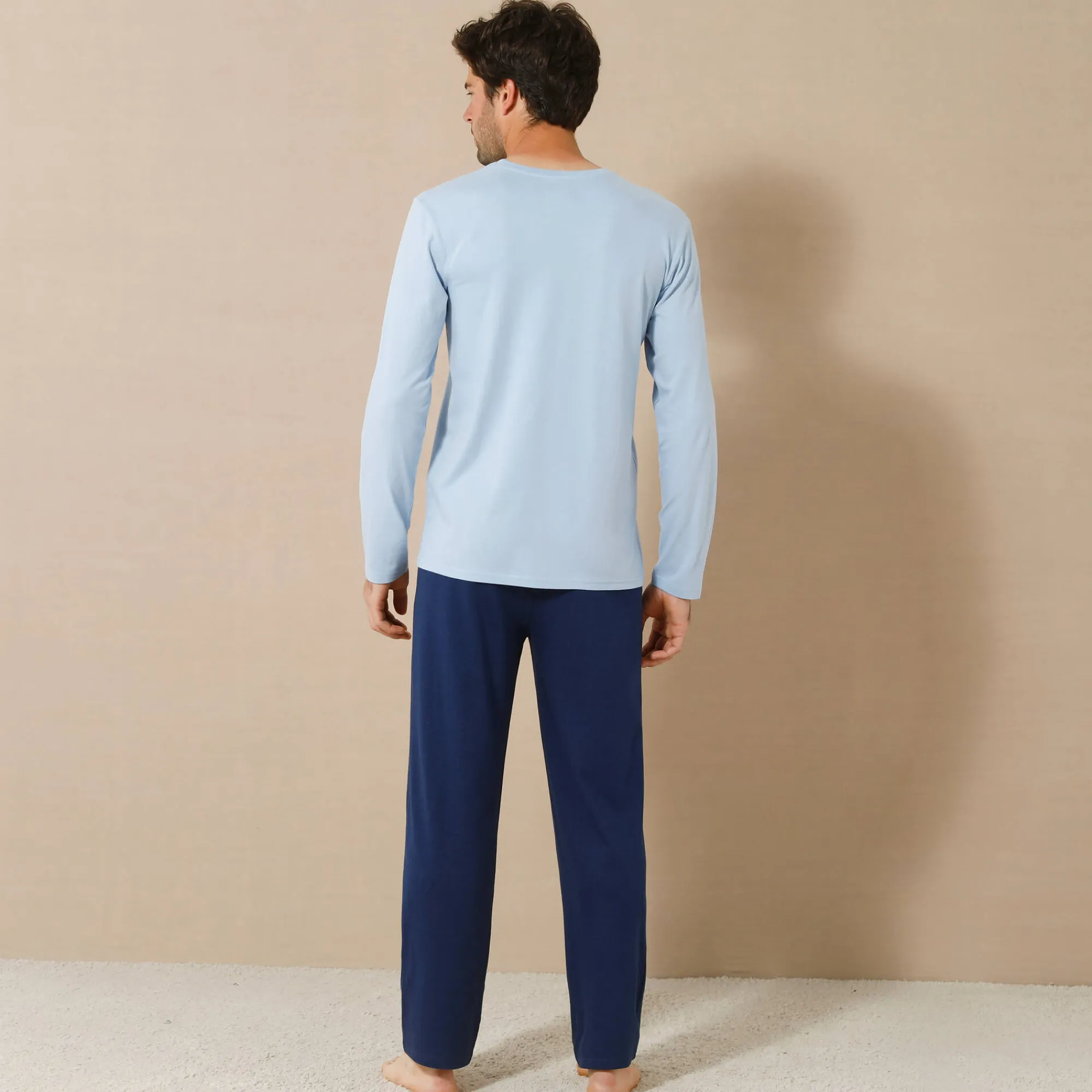 Pyjama En Kamerjas<Blancheporte Pyjama Gaston Lagaffe® jeansblauw / marine