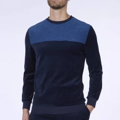 Pyjama En Kamerjas<Daniel HECHTER Pyjama in velours blauw / marine