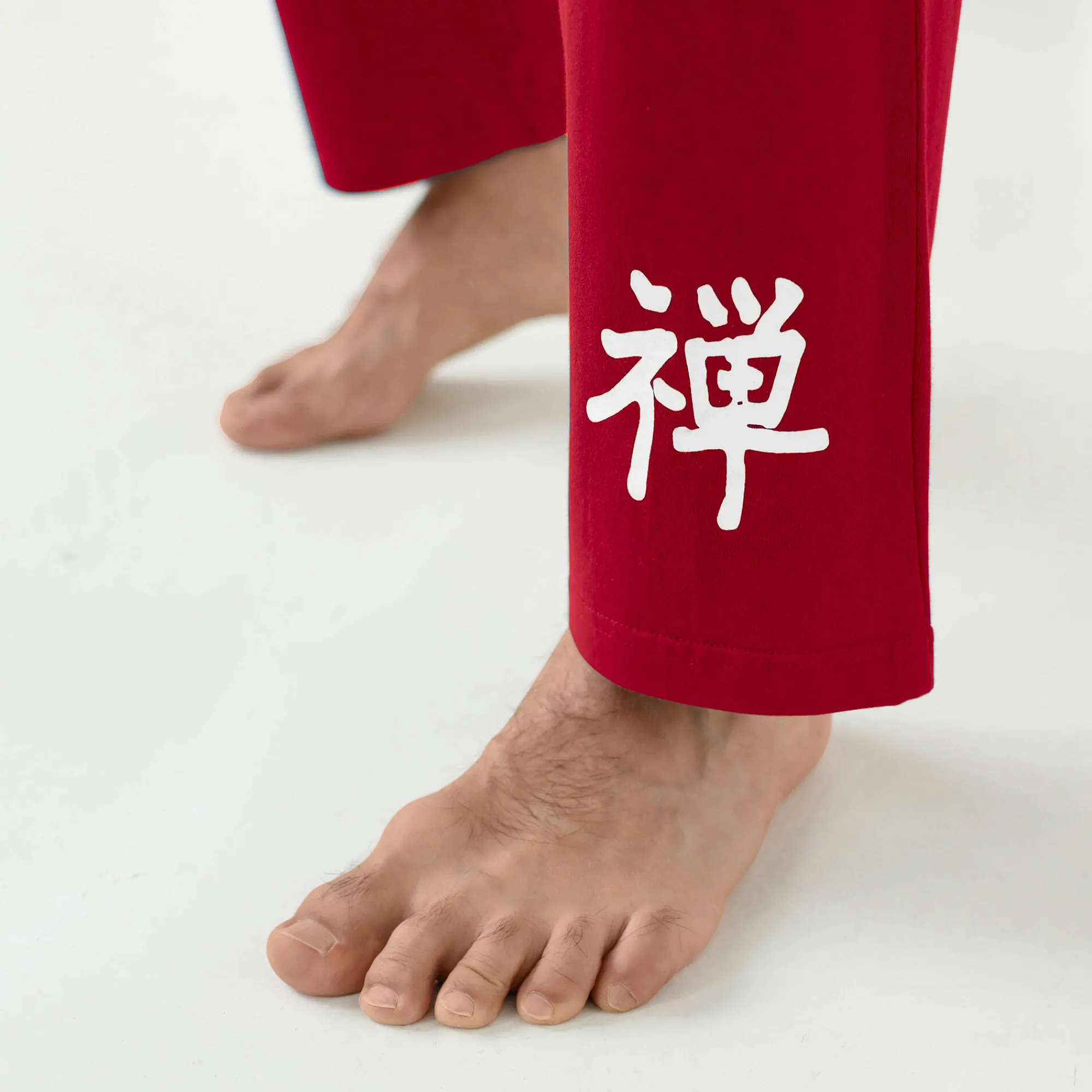 Pyjama En Kamerjas<Blancheporte Pyjama met lange mouwen en bamboemotief ecru / bordeaux