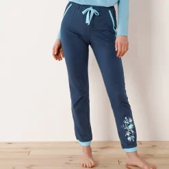 Pyjama<Blancheporte Pyjamabroek - effen marine