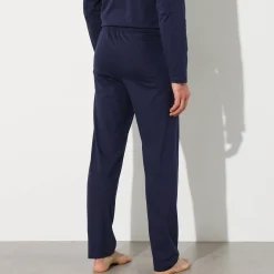 Pyjama En Kamerjas<Blancheporte Pyjamabroek met geplaatste print, blauw marine