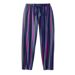 Pyjama<Blancheporte 3/4-pyjamabroek met strepenprint Estrella - katoen marine