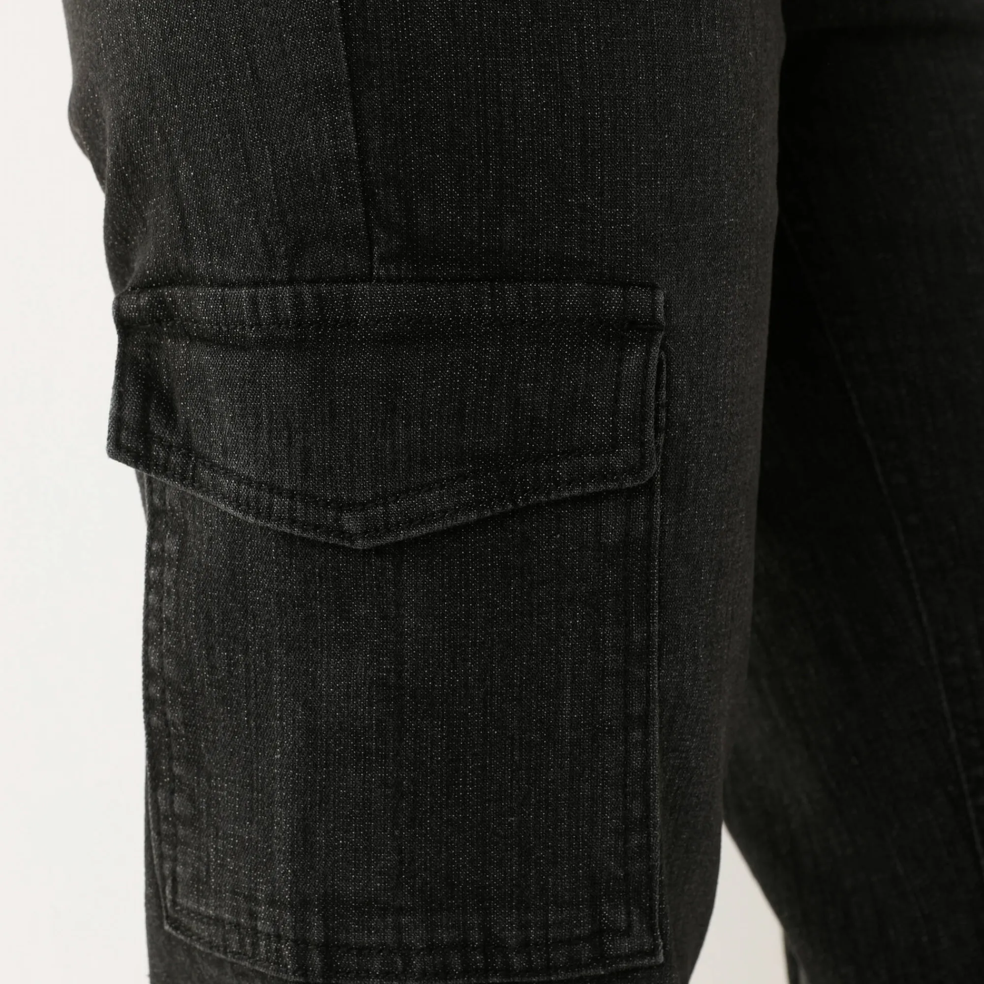 Jeans<Blancheporte Rechte cargobroek zwart