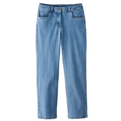 Jeans<Blancheporte Rechte jeans met 5 zakken bleached