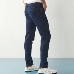 Jeans<Blancheporte Rechte jeans met 5 zakken, ultrastretch denim - L28 dark blue
