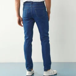 Jeans<Blancheporte Rechte jeans met 5 zakken, ultrastretch denim - L28 stone