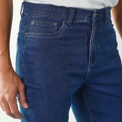 Jeans<Blancheporte Rechte jeans met 5 zakken, ultrastretch denim - L30 stone