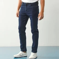 Jeans<Blancheporte Rechte jeans met 5 zakken, ultrastretch denim - L32 dark blue
