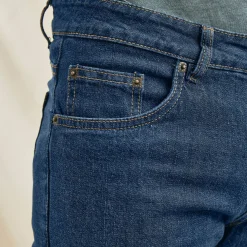 Jeans<Blancheporte Rechte stretchjeans, afgerond onder de buik - binnenpijplengte 72 cm raw