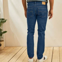 Jeans<Blancheporte Rechte stretchjeans, afgerond onder de buik - binnenpijplengte 72 cm raw