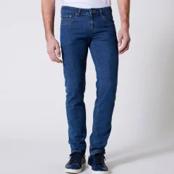 Jeans<Blancheporte Rechte stretchjeans, afgerond onder de buik - binnenpijplengte 72 cm stone