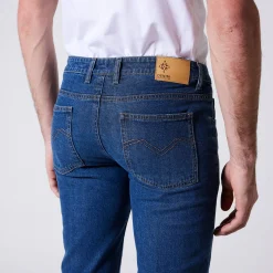Jeans<Blancheporte Rechte stretchjeans, afgerond onder de buik - binnenpijplengte 72 cm stone