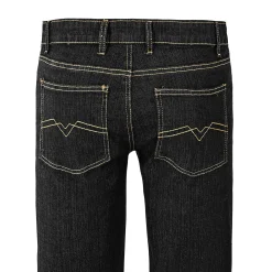 Jeans<Blancheporte Rechte stretchjeans, afgerond onder de buik - binnenpijplengte 72 cm black
