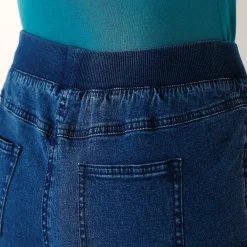 Jeans<Blancheporte Rechte 'ultracomfortabele' jeans met elastische taille stone