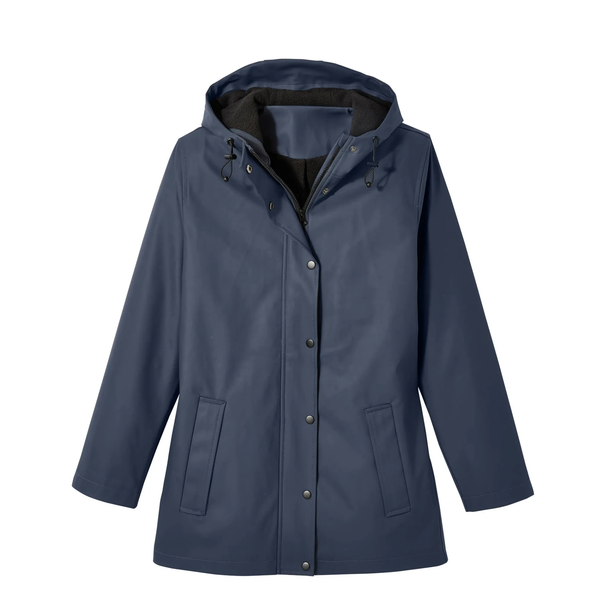 Parka En Donsjas<Blancheporte Regenjas in toile cirée van gerecycleerd polyester(**) marine