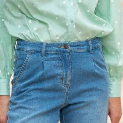 Jeans<Blancheporte Rekbare chino jeans bleached